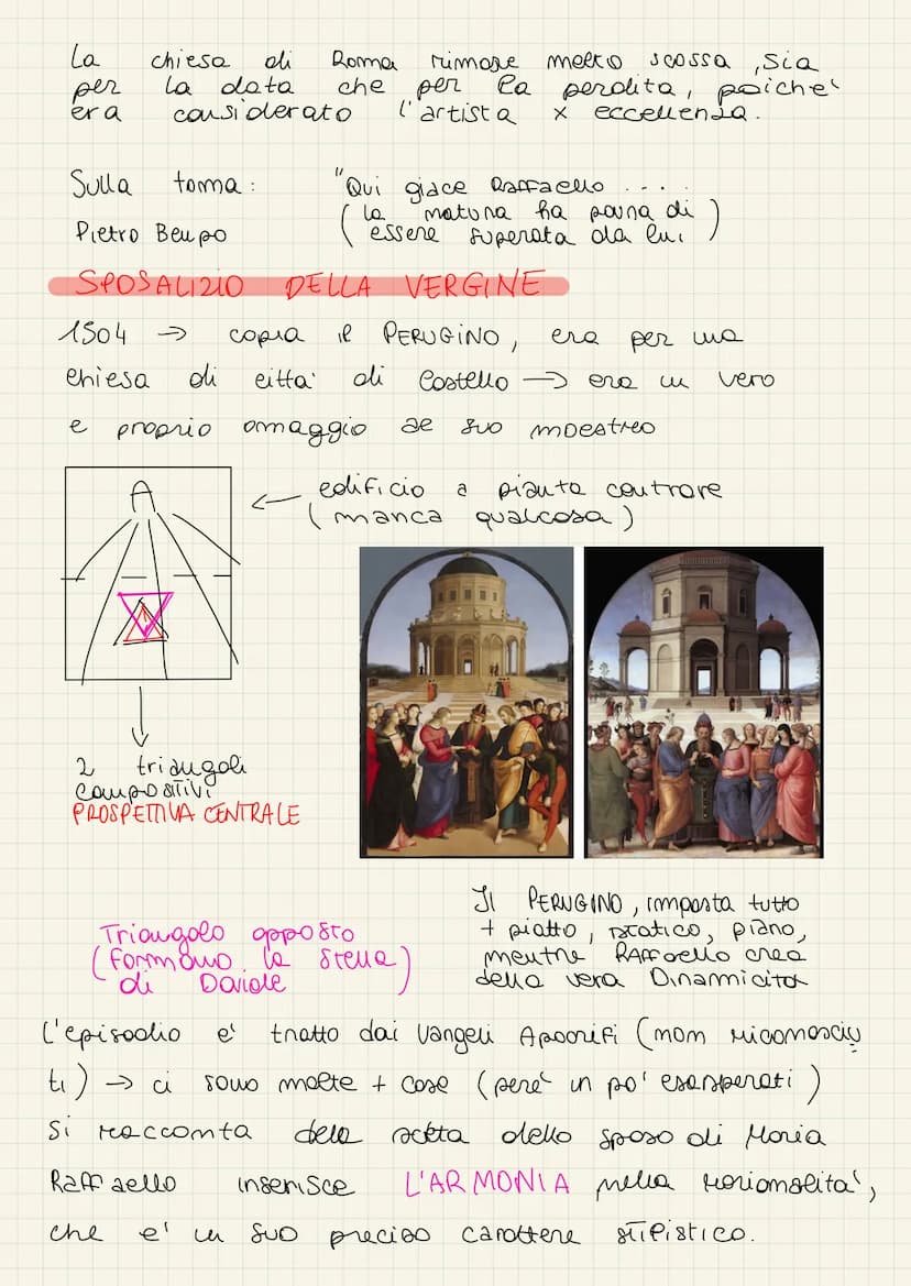 RAFFAELLO
) RAFFAELLO
Urbino 1483- Roma 1520
Con Raffaello concludiamo le tre più grandi personalità della storia dell'arte.
Era figlio di u