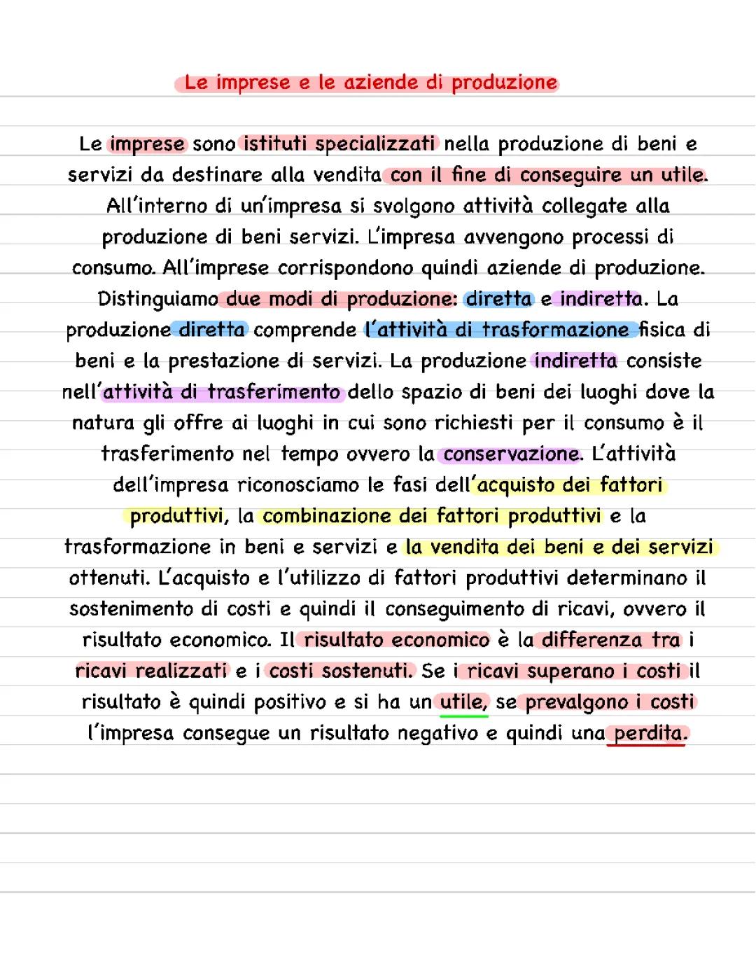 I Bisogni, l'Economia e le Attività Correlate: Studio di Beni, Servizi e Imprese