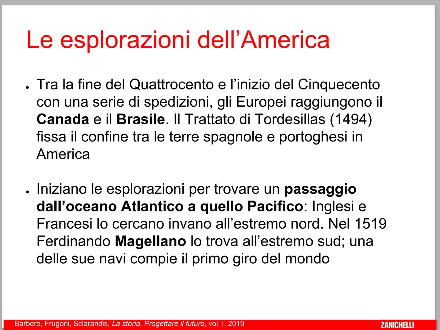 Unità 4. Un mondo più grande

Cap. 12
Il Nuovo Mondo

Barbero, Frugoni, Sclarandis, La storia. Progettare il futuro, vol. I, 2019
ZANICHELLI