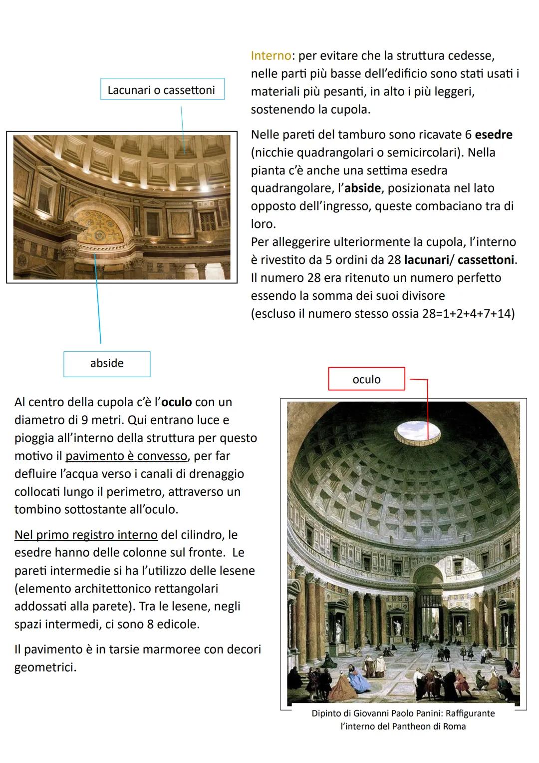 # IL PANTHEON

Data: nel 27° secolo, circa tra 117-128 d.C.

Contesto storico: nel 27 d.C. Marco Vipsanio
Agrippa costruisce questo templio 