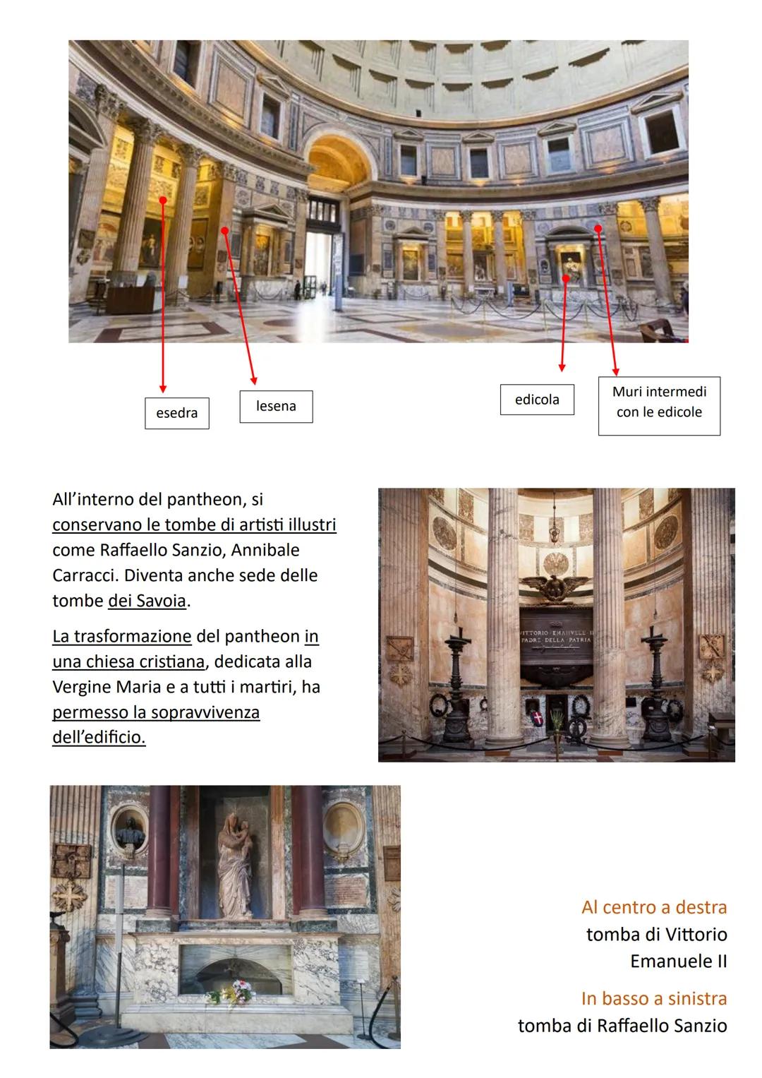 # IL PANTHEON

Data: nel 27° secolo, circa tra 117-128 d.C.

Contesto storico: nel 27 d.C. Marco Vipsanio
Agrippa costruisce questo templio 
