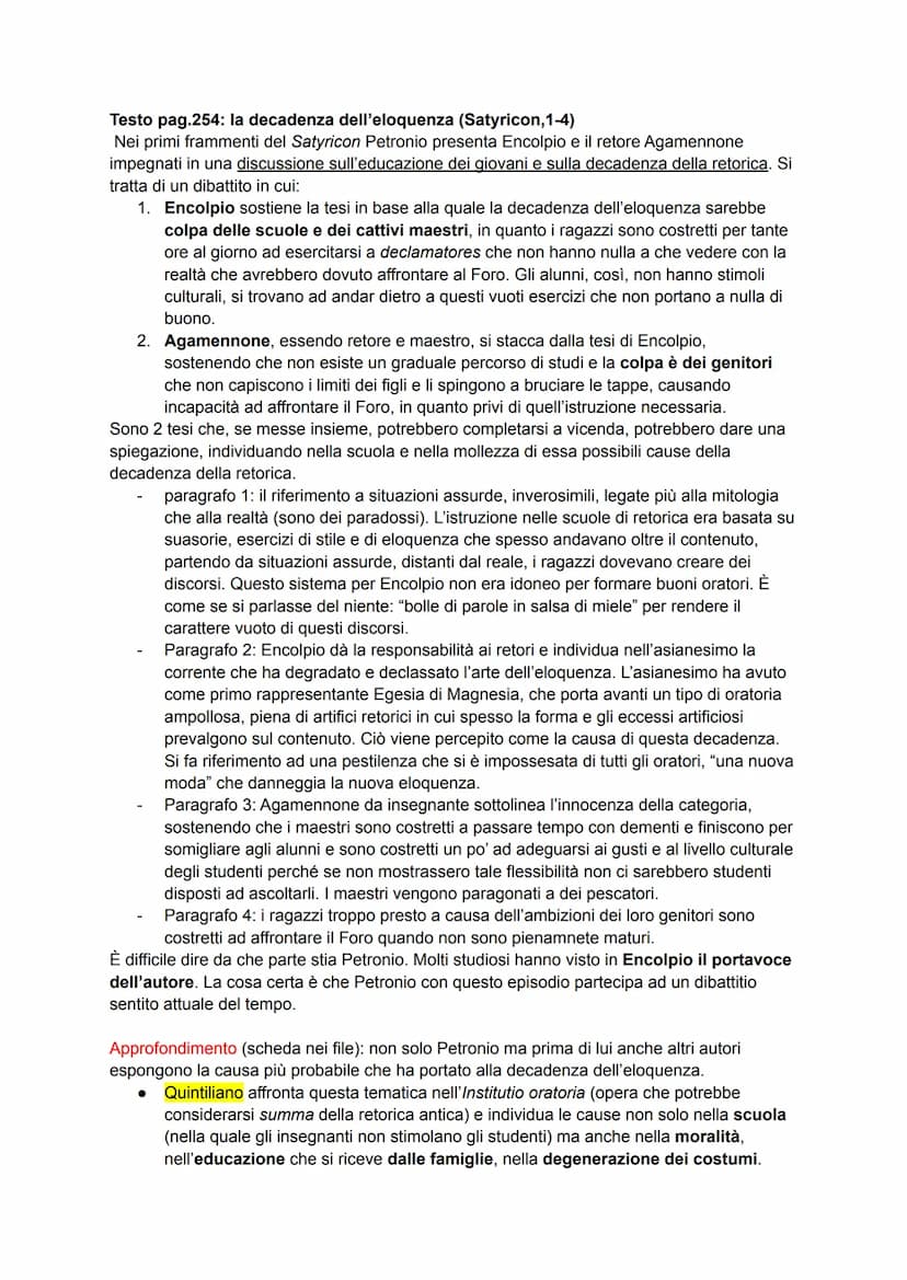 Vita
Le incertezze e i dubbi riguardanti il Satyricon nascono anche dalla difficile identificazione di
Petronio. Per molto tempo, infatti, g