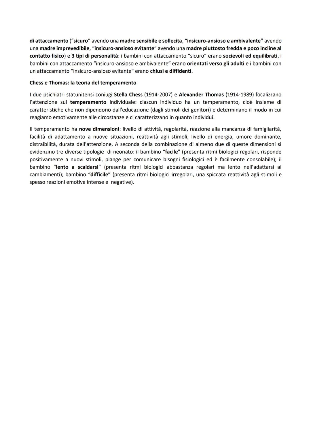 Le principali teorie sulla costruzione dei legami affettivi
La teoria psicoanalitica
Freud sottolinea l'importanza della ricerca del piacere