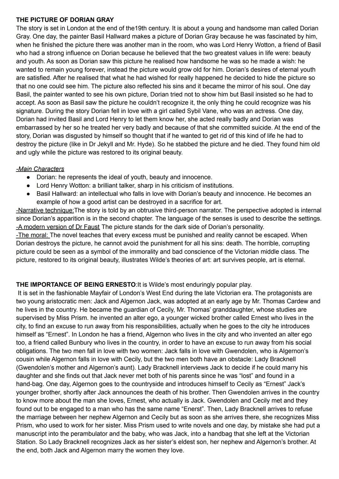 OSCAR WILDE (1854-1900)
Oscar Wilde is one of the most famous English writers, actually he was not English, he was Irish.
He was born in Dub