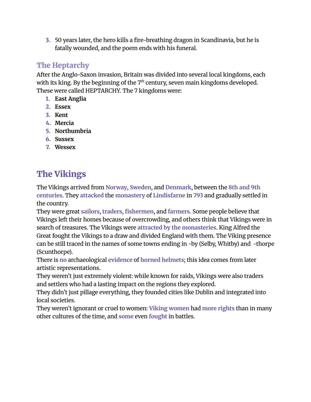# ENGLISH LITERATURE

*Summary*

* The Celts
* The Romans
* The Anglo-Saxon
* The Vikings
* The Normans

# The Great Invasion

The Celts
700