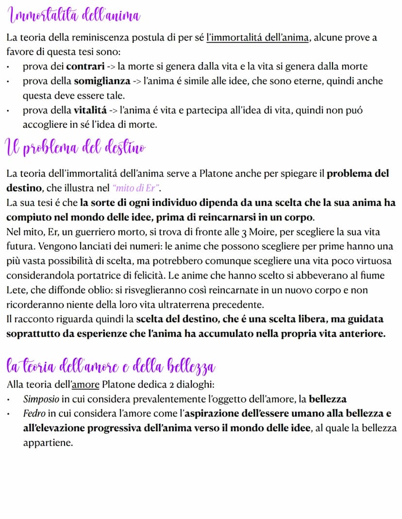 La teoria delle idee
La teoria delle idee nasce dal concetto di scienza: infatti, in antitesi ai sofisti, Platone
ritiene che la scienza deb