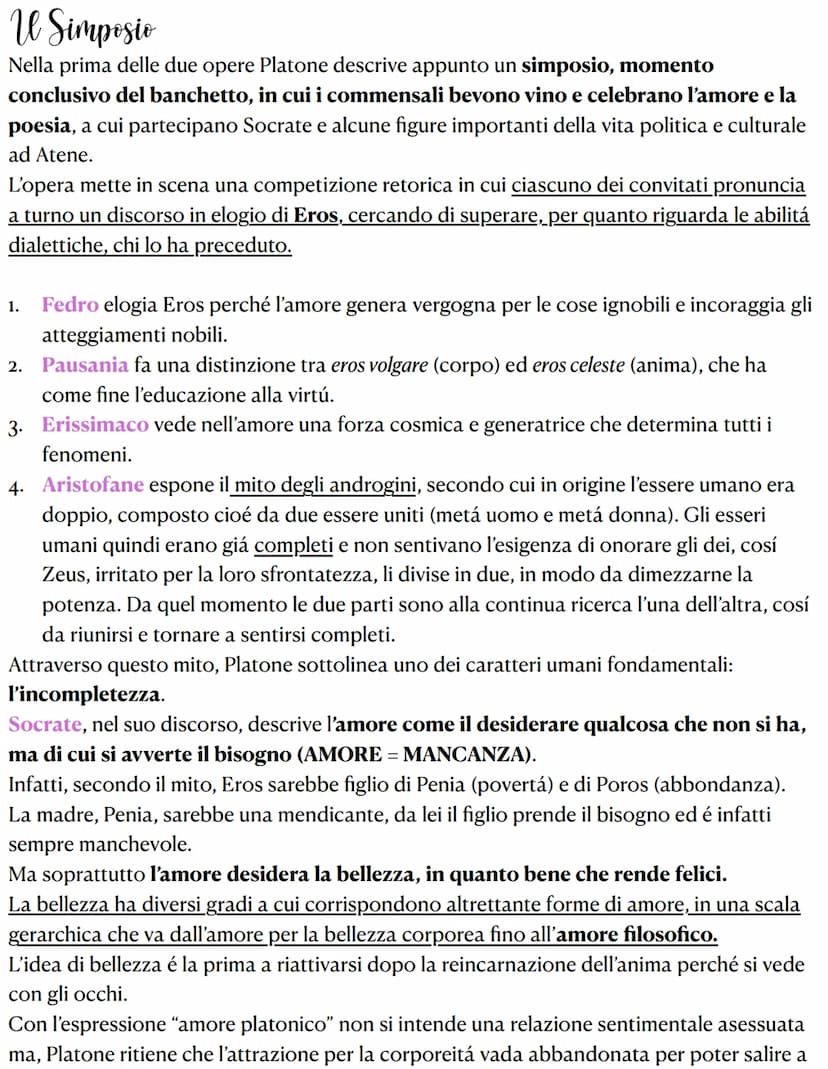 La teoria delle idee
La teoria delle idee nasce dal concetto di scienza: infatti, in antitesi ai sofisti, Platone
ritiene che la scienza deb