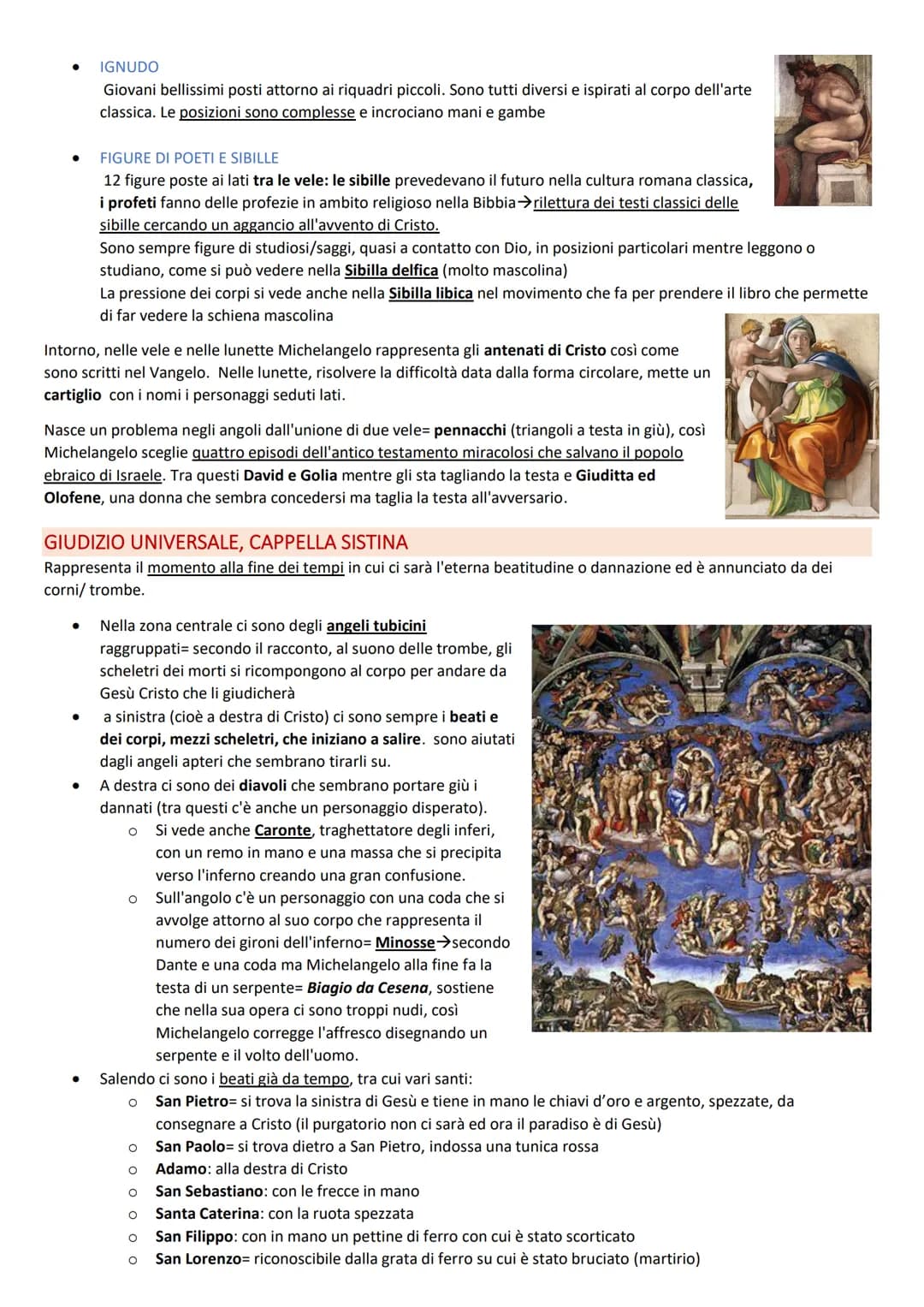 MICHELANGELO
Michelangelo si forma a Firenze e viene scoperto da Lorenzo de Medici. Cresce all'interno di questa corte, nel giardino
di San 
