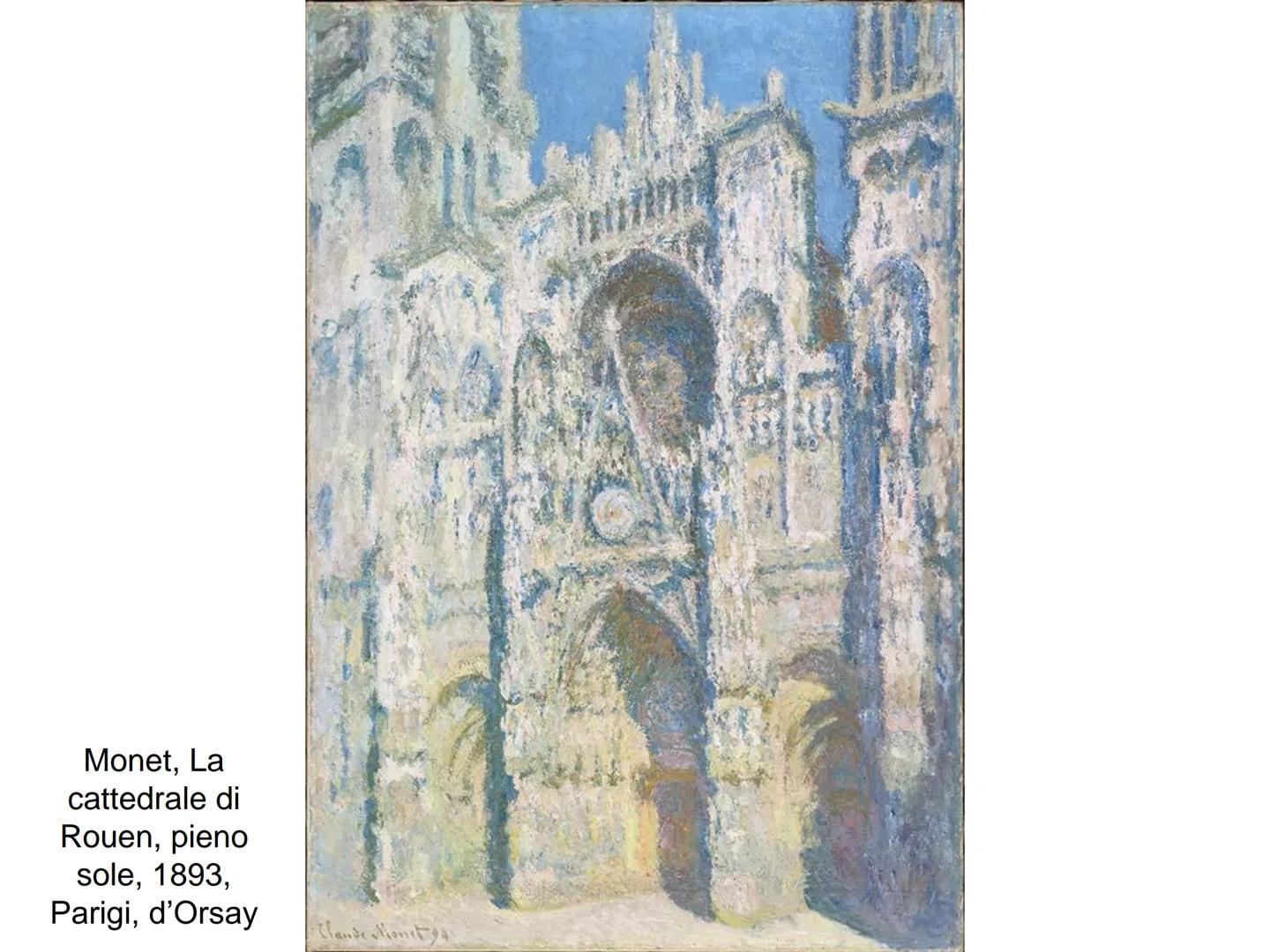 L'impressionismo ●
●
●
Impressionismo
Nasce a Parigi. Gli impressionisti non sono un gruppo organizzato e
preordinato, non elaborarono alcun