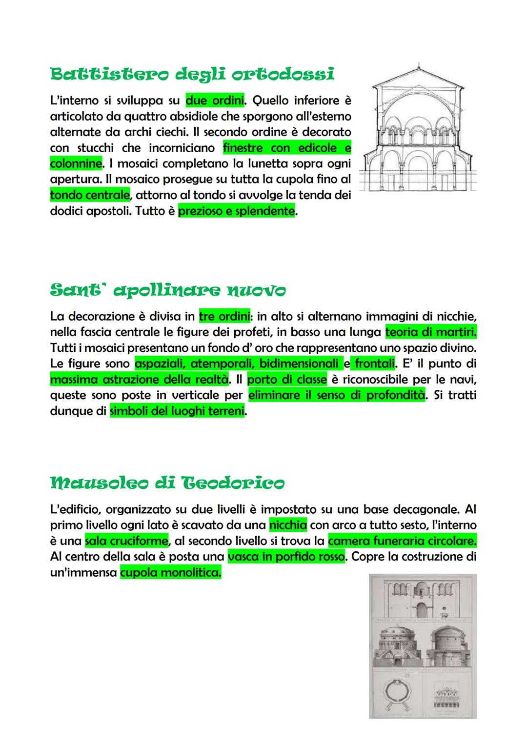 Nell'arte bizantina fiorisce una cultura molto raffinata. In Italia il centro
culturale diventa Ravenna dove vi trovano i maggiori capolavor