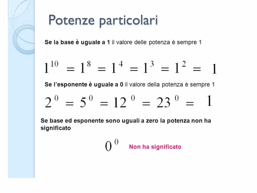 LA POTENZA Definizione
Una potenza è una moltiplicazione di fattori tutti uguali.
La potenza
BASE
24
significa
2 x 2 x 2 x 2 = 16
BASE è il 