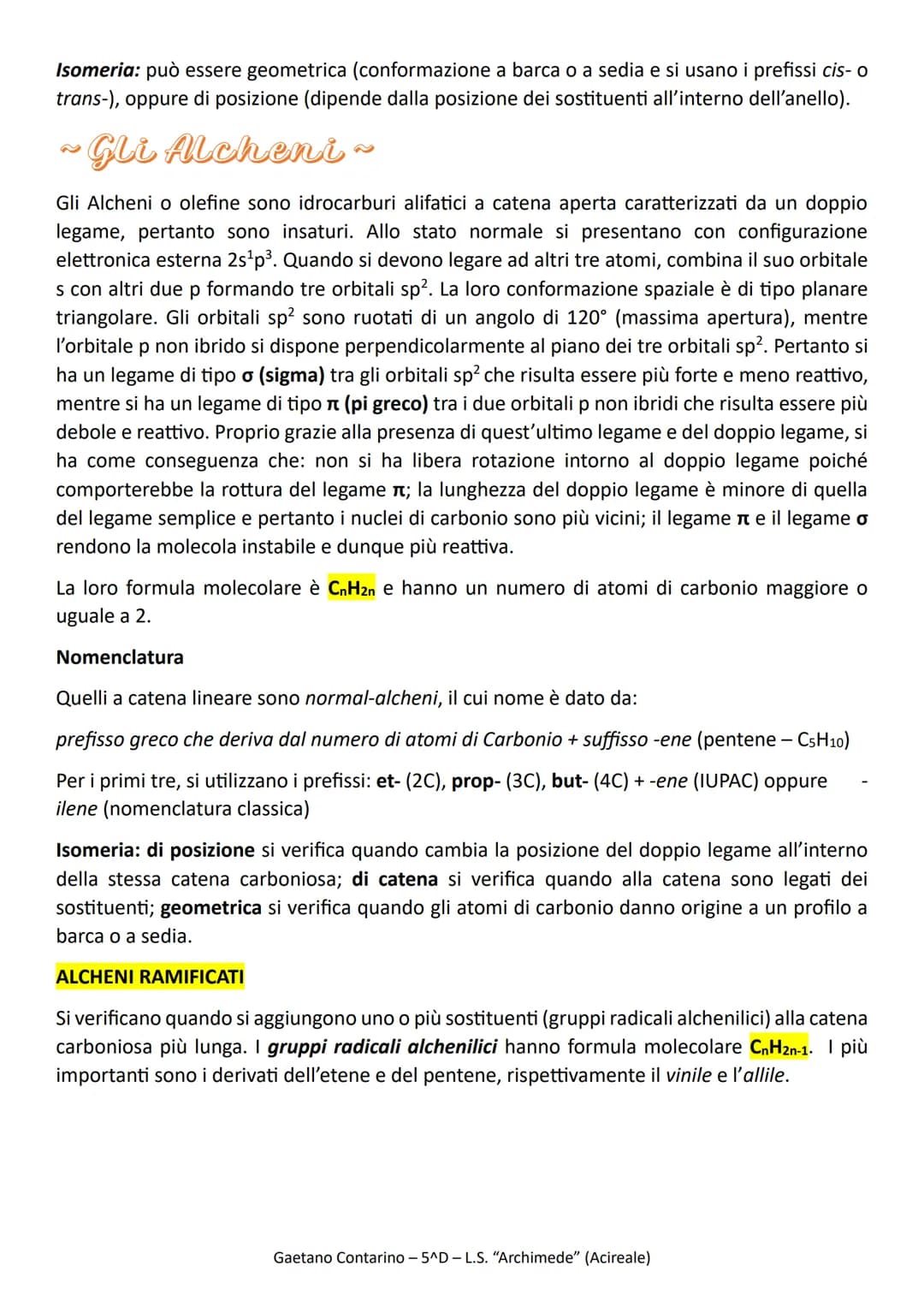 Chimica Organica
~ Gli Idrocarburi ~
Gli idrocarburi sono dei composti organici costituiti esclusivamente da atomi di carbonio
legati all'Id