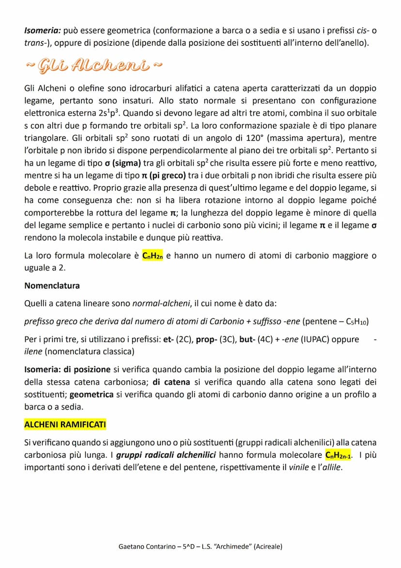 Chimica Organica
~ Gli Idrocarburi ~
Gli idrocarburi sono dei composti organici costituiti esclusivamente da atomi di carbonio
legati all'Id