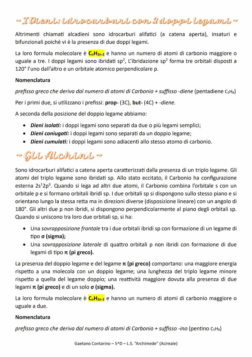 Chimica Organica
~ Gli Idrocarburi ~
Gli idrocarburi sono dei composti organici costituiti esclusivamente da atomi di carbonio
legati all'Id