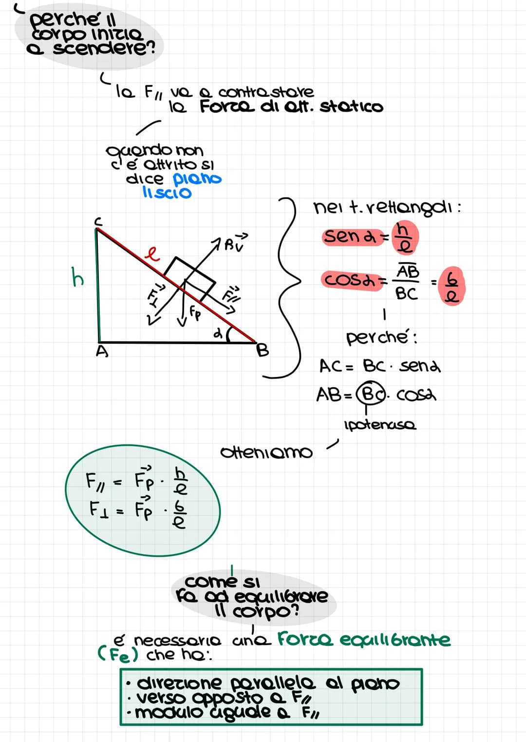 Le reazioni vincolari
RE
com'e' la
Y.Vincolore risp.
al vincolo?
|
F²
F₁ = Fy 2
F//l = Fx
C Forco esercitato
do an vincolo
sa an corpo
posto