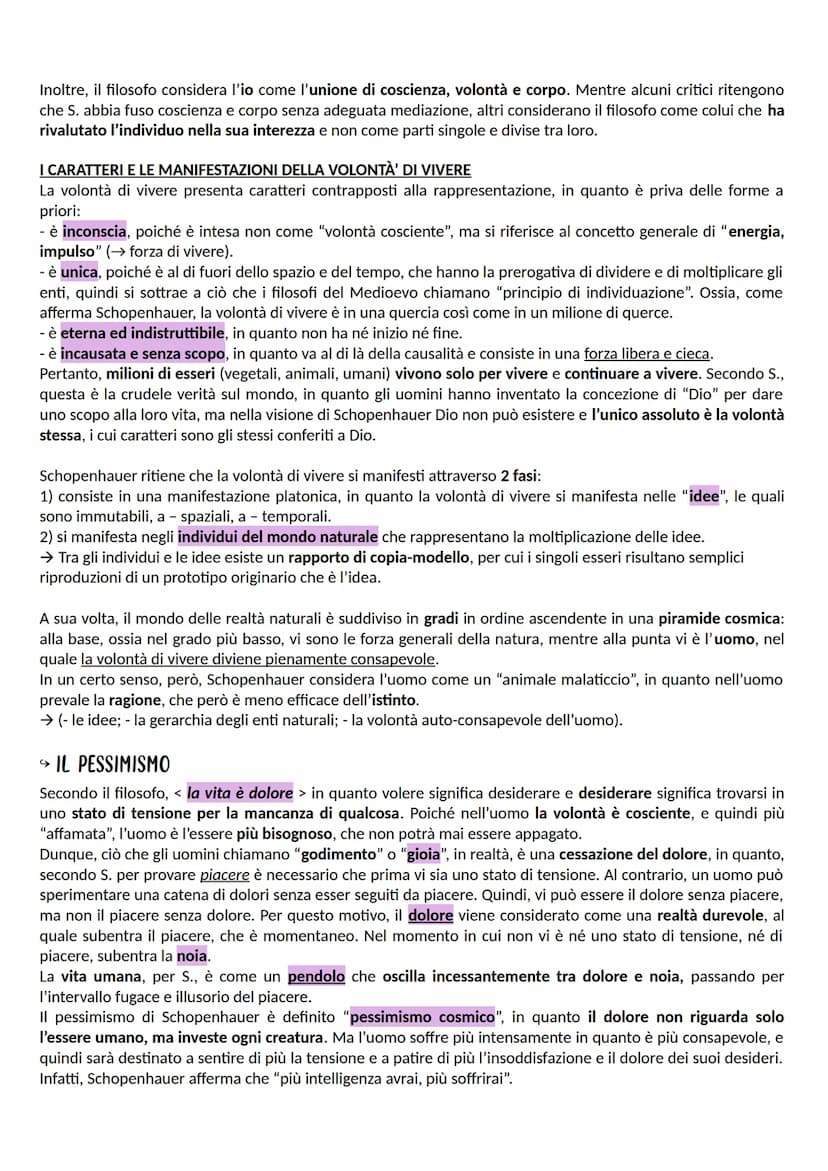 Schopenhauer
→ LA VITA
Nacque nel 1788 a Danzica, in Polonia. Viveva in una famiglia agiata: il padre, infatti, era un banchiere,
mentre la 