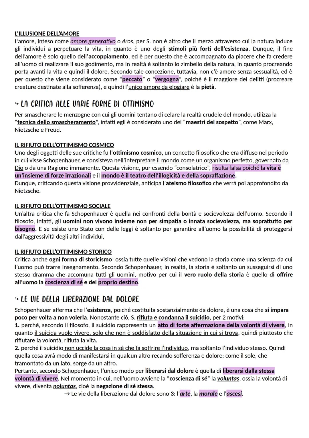 Schopenhauer
→ LA VITA
Nacque nel 1788 a Danzica, in Polonia. Viveva in una famiglia agiata: il padre, infatti, era un banchiere,
mentre la 