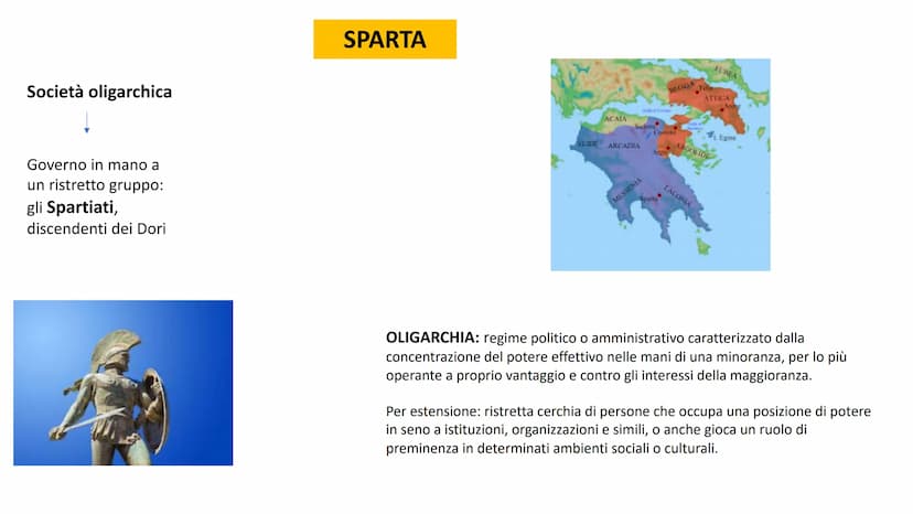 Sparta
Poleis: i modelli SPARTA
I MODELLI:
ATENE
MODI DIVERSI PER AFFRONTARE IL PROBLEMA DELLA COESIONE SOCIALE
Tra l'VIII e il VI secolo a.