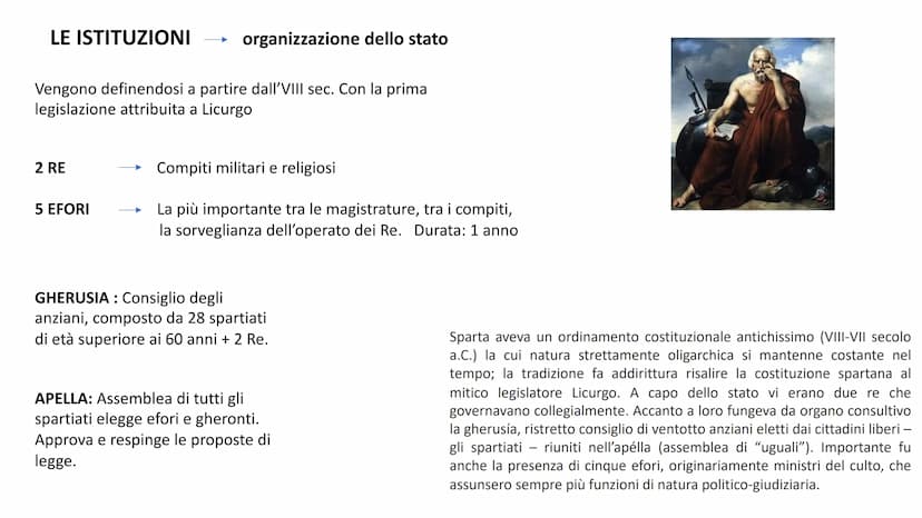 Sparta
Poleis: i modelli SPARTA
I MODELLI:
ATENE
MODI DIVERSI PER AFFRONTARE IL PROBLEMA DELLA COESIONE SOCIALE
Tra l'VIII e il VI secolo a.