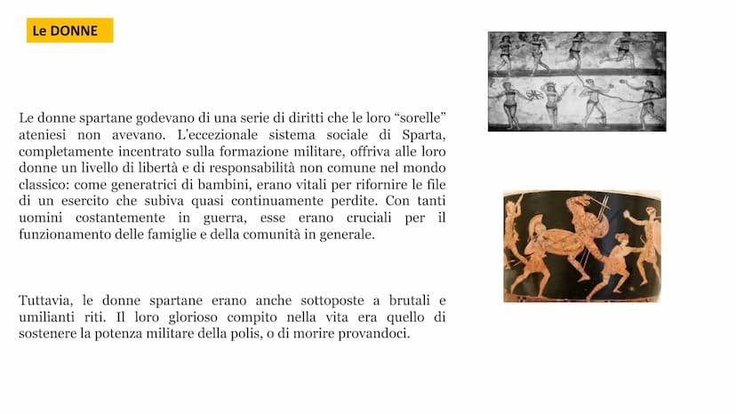 Sparta
Poleis: i modelli SPARTA
I MODELLI:
ATENE
MODI DIVERSI PER AFFRONTARE IL PROBLEMA DELLA COESIONE SOCIALE
Tra l'VIII e il VI secolo a.