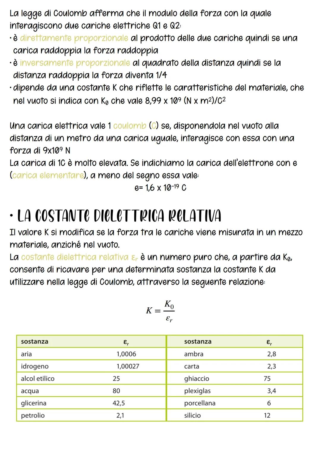 L'elettrostation
· L'ELETTRIZZAZIONE PER STROFINIO
La carica elettrica è una proprietà che i corpi possono acquisire in vari modi
(come lo s