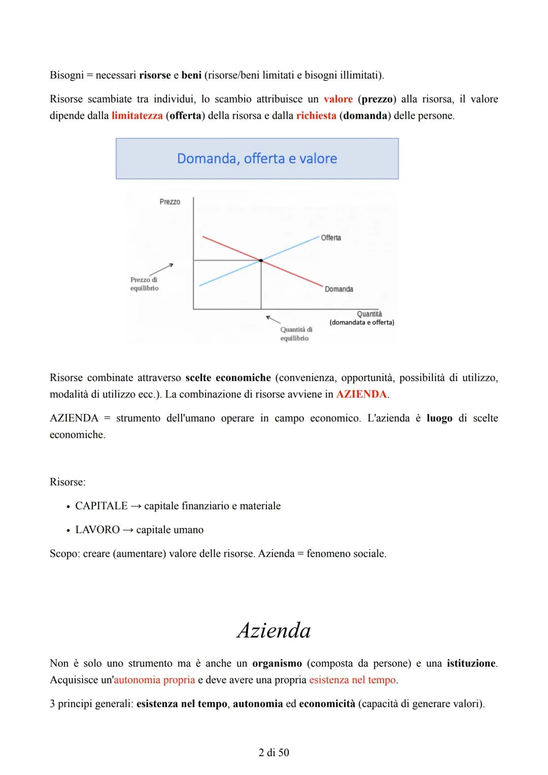 Modulo 1
ECONOMIA AZIENDALE
Economia aziendale = scienza
• Scienza ECONOMICA →→ ricchezza
Scienza SOCIALE → da comportamenti umani (scelte)

