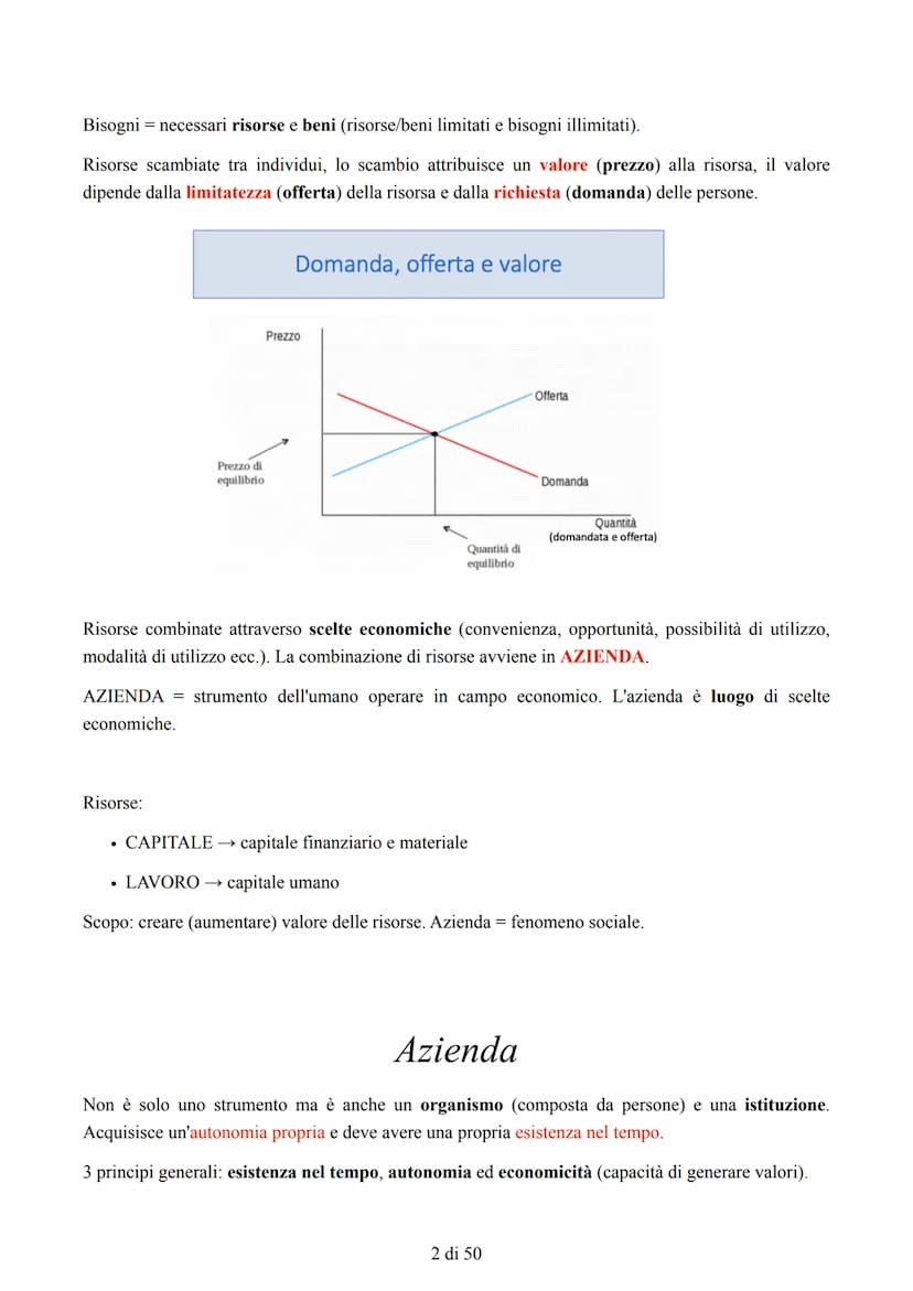 Modulo 1
ECONOMIA AZIENDALE
Economia aziendale = scienza
• Scienza ECONOMICA →→ ricchezza
Scienza SOCIALE → da comportamenti umani (scelte)
