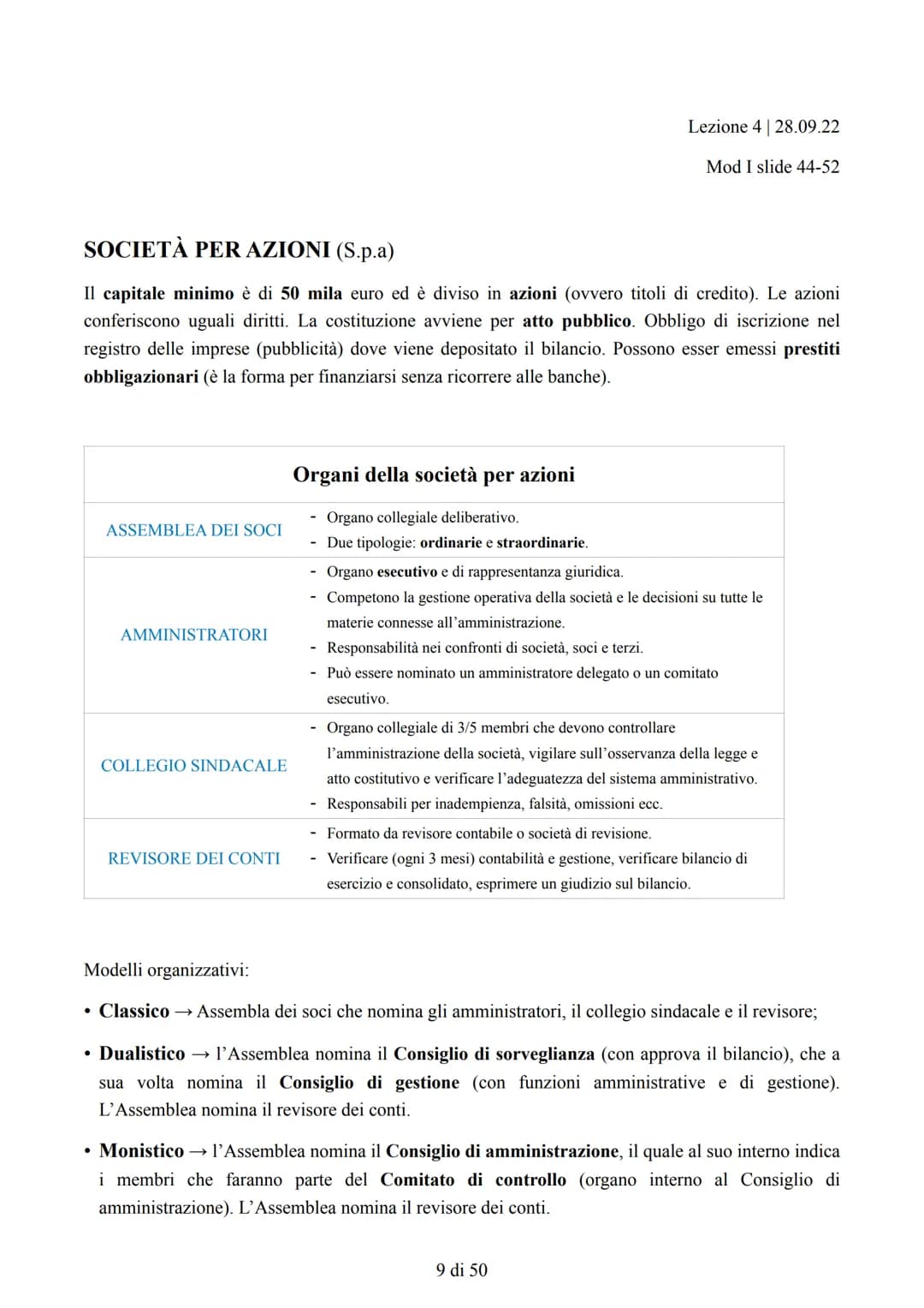 Modulo 1
ECONOMIA AZIENDALE
Economia aziendale = scienza
• Scienza ECONOMICA →→ ricchezza
Scienza SOCIALE → da comportamenti umani (scelte)
