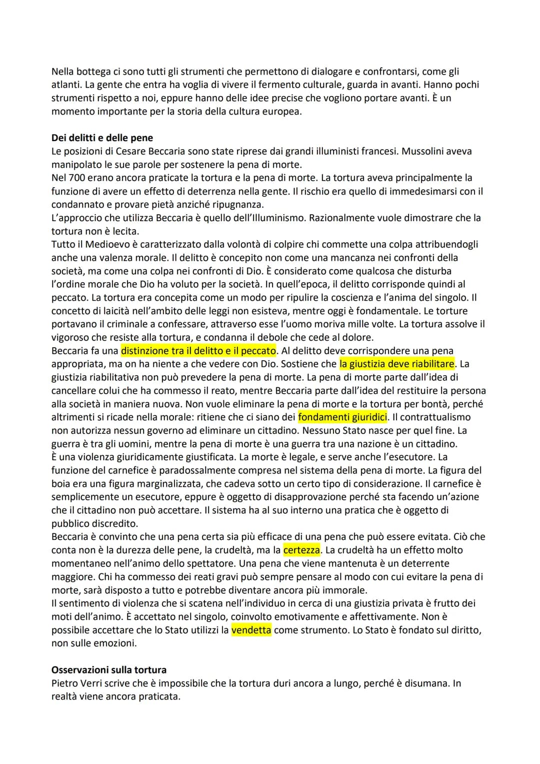 L'Illuminismo
Il 500' è il secolo del Rinascimento. È molto complesso perché si ha una grande fiducia nelle
capacità dell'uomo ma ci sono an