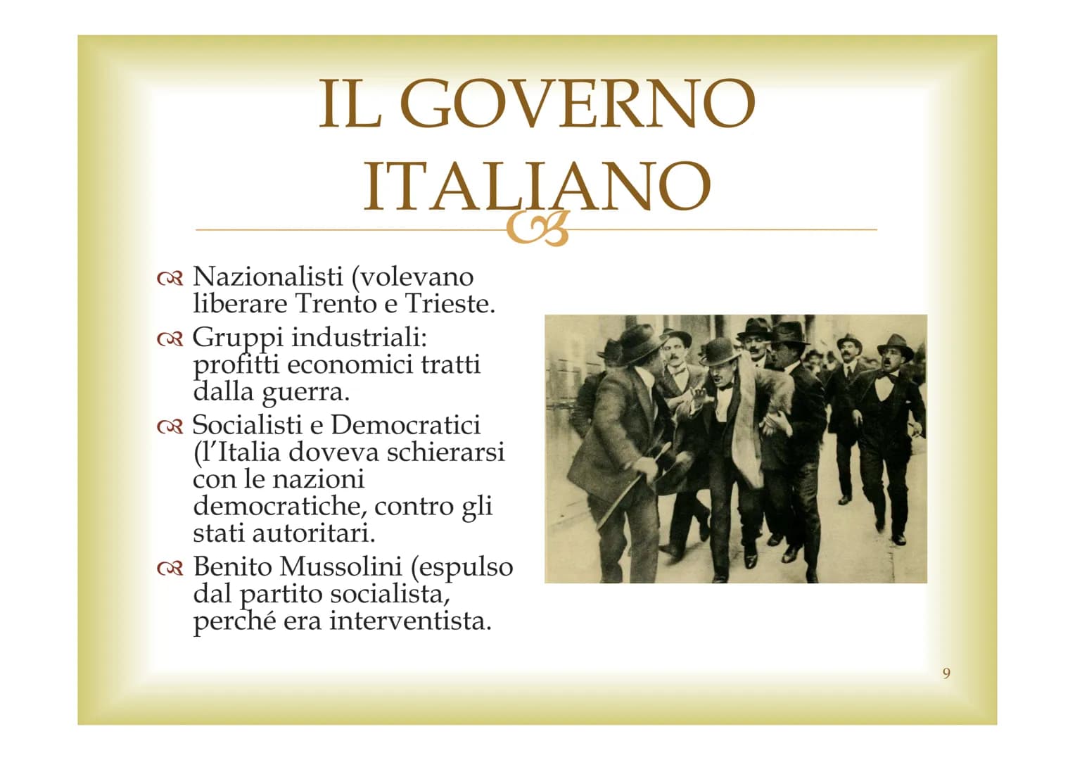 LA GRANDE GUERRA
CB
G.F.
1 POLITICHE
ECONOMICHE
MILITARI
CULTURALI
CAUSE
C3
2 <<LA GOCCIA CHE HA FATTO
TRABOCCARE IL VASO>>
C3
Il 28 giugno 