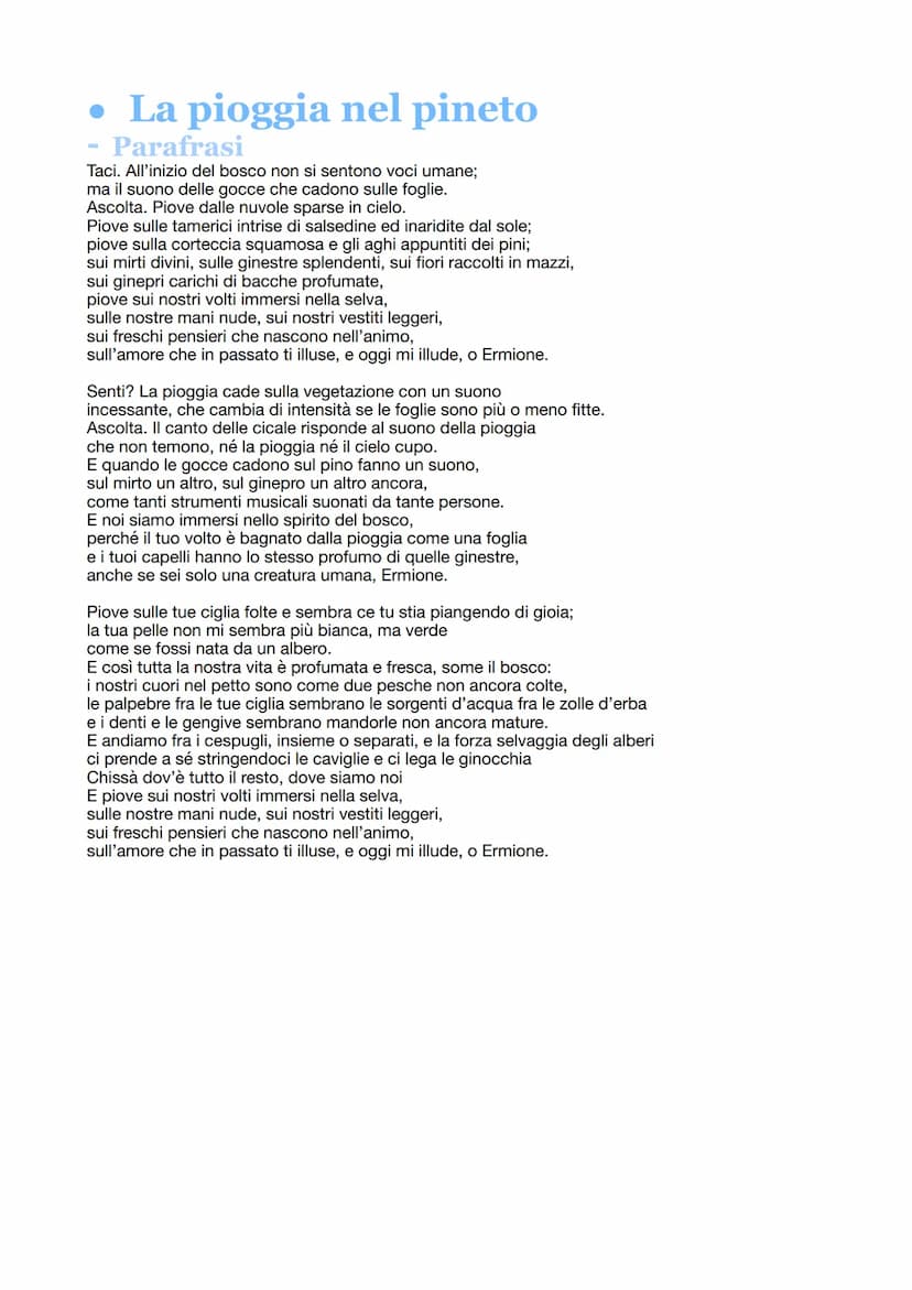 Gabriele D'Annunzio
• Vita
D'Annunzio nasce a Pescara nel 1863.
Nel 1879 pubblica la sua prima raccolta di poesie Primo Vere.
Nel 1881 si tr