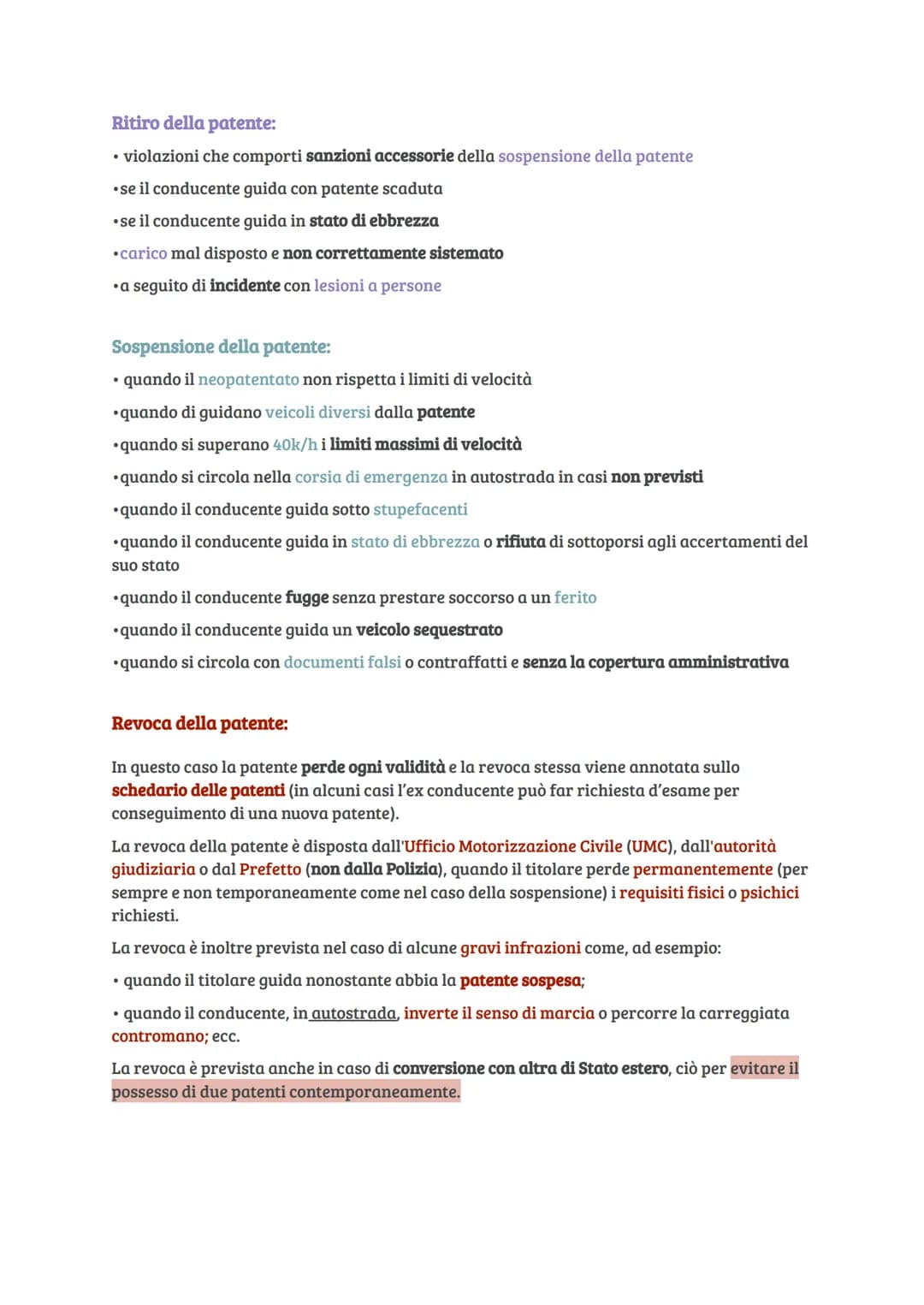 PATENTI A
AM [cinquantino-patentino]
• 14 anni (fuori dall'Italia a 16 anni)
• a 16 si può portare il passeggero se previsto dalla carta di 