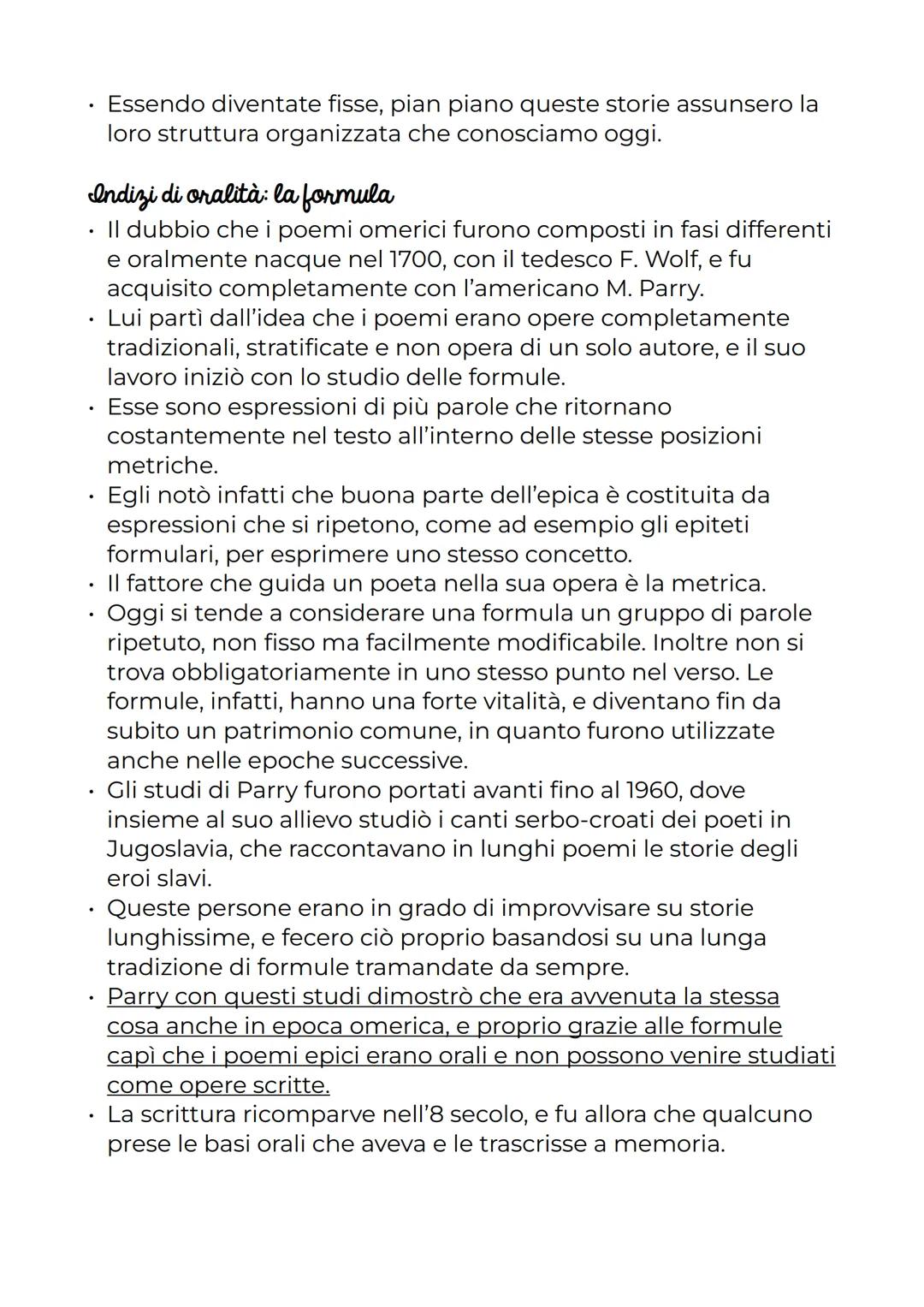 # Omero: il primo poeta

# La tradizione epica

Che cos'è l'epica?

- La parola epica racchiude numerosi testi di provenienza
geografica e c