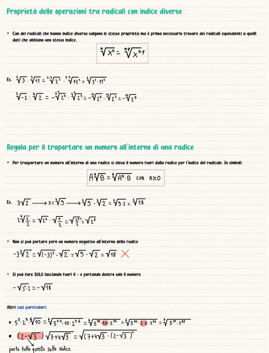 Ripasso degli insiemi numerici
Insieme N = {0.1,2,3...)
Insieme No = {1,2,3.4...)
Ammettono solo l'addizione
I radicali
Insieme Z = { 0, +l.