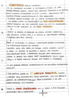 Know Appunti Cartesio (Filosofia) thumbnail