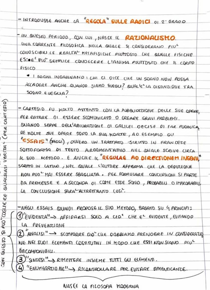 6
CARTESIO RENE" DECARTES.
E SCIENZIATO, FIGUO
DI UNA
FU UN IMPORTANTE FILO SOFO
GRANDE FAMIGUIA NOBILE. STUDIO `NEL COLLEGIO GESUITICO DI L