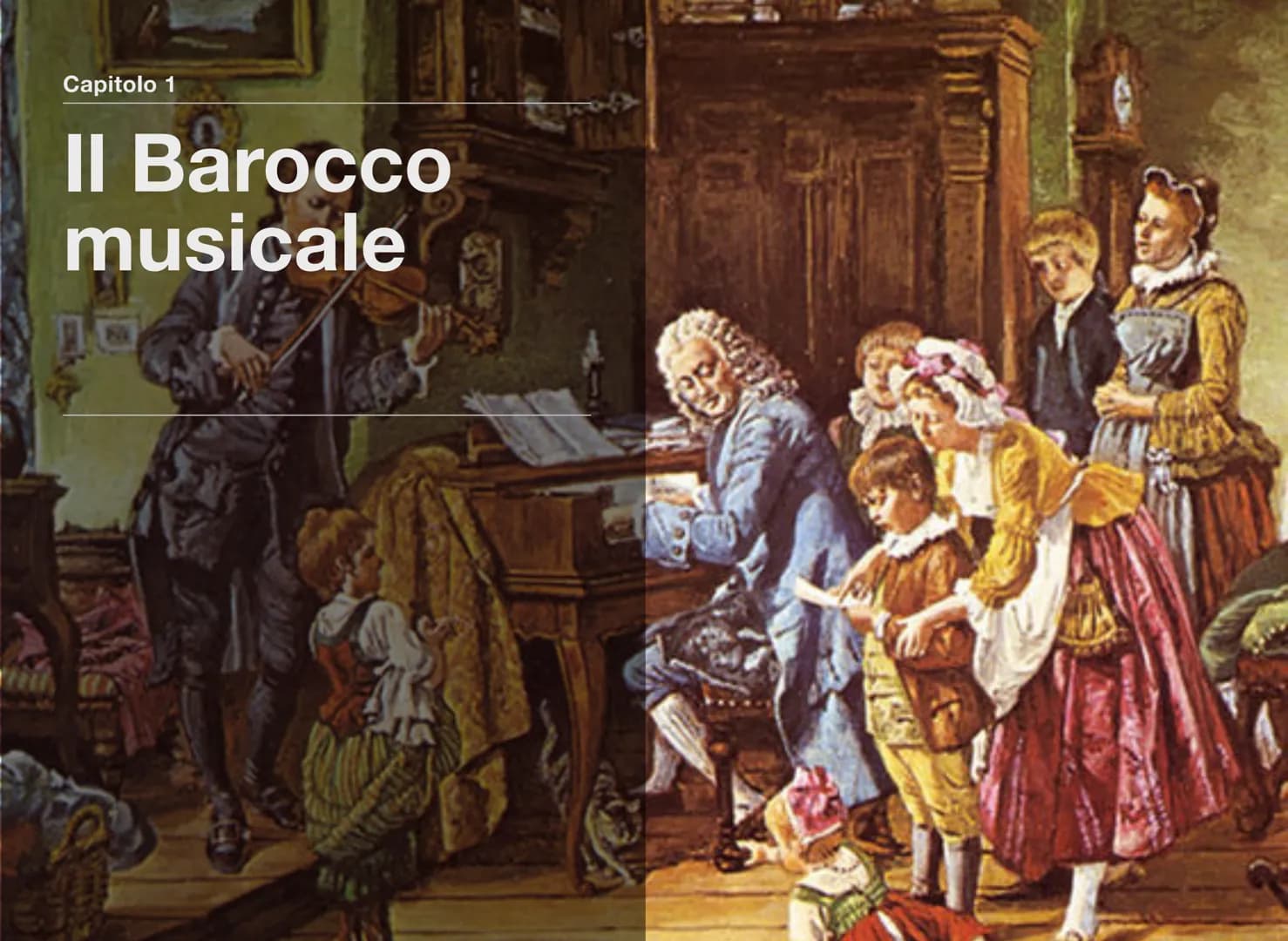 II
Barocco
Musica 9 Capitolo 1
Il Barocco
musicale Sezione 1
Introduzione
Il Barocco musicale è lo stile che si afferma tra il 1600 e il 175