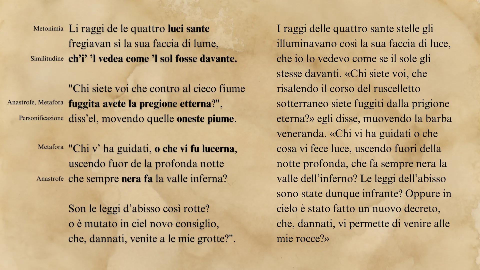 Purgatorio I
Spiaggia ai piedi della montagna del purgatorio, emisfero australe;
alba di domenica 10 aprile del 1300, Pasqua. Introduzione
P