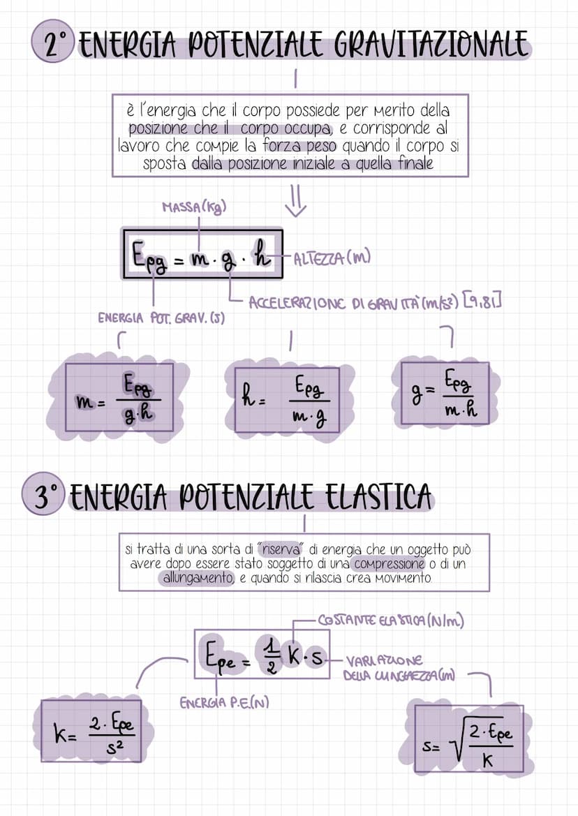 l'energia
è una grandezza fisica che costituisce la
capacità di un corpo di compiere un lavoro
1° ENERGIA CINETICA
m: =
كم
ENERGIA CINETICA 
