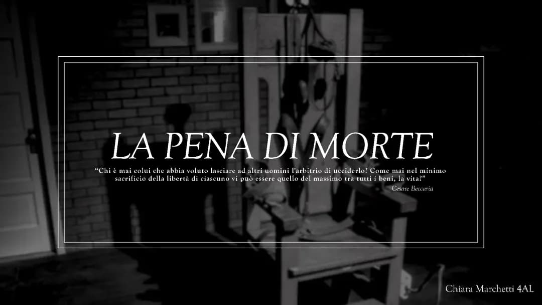 Tutto sulla Pena di Morte in Italia e nel Mondo: Riassunto e Ultima Esecuzione