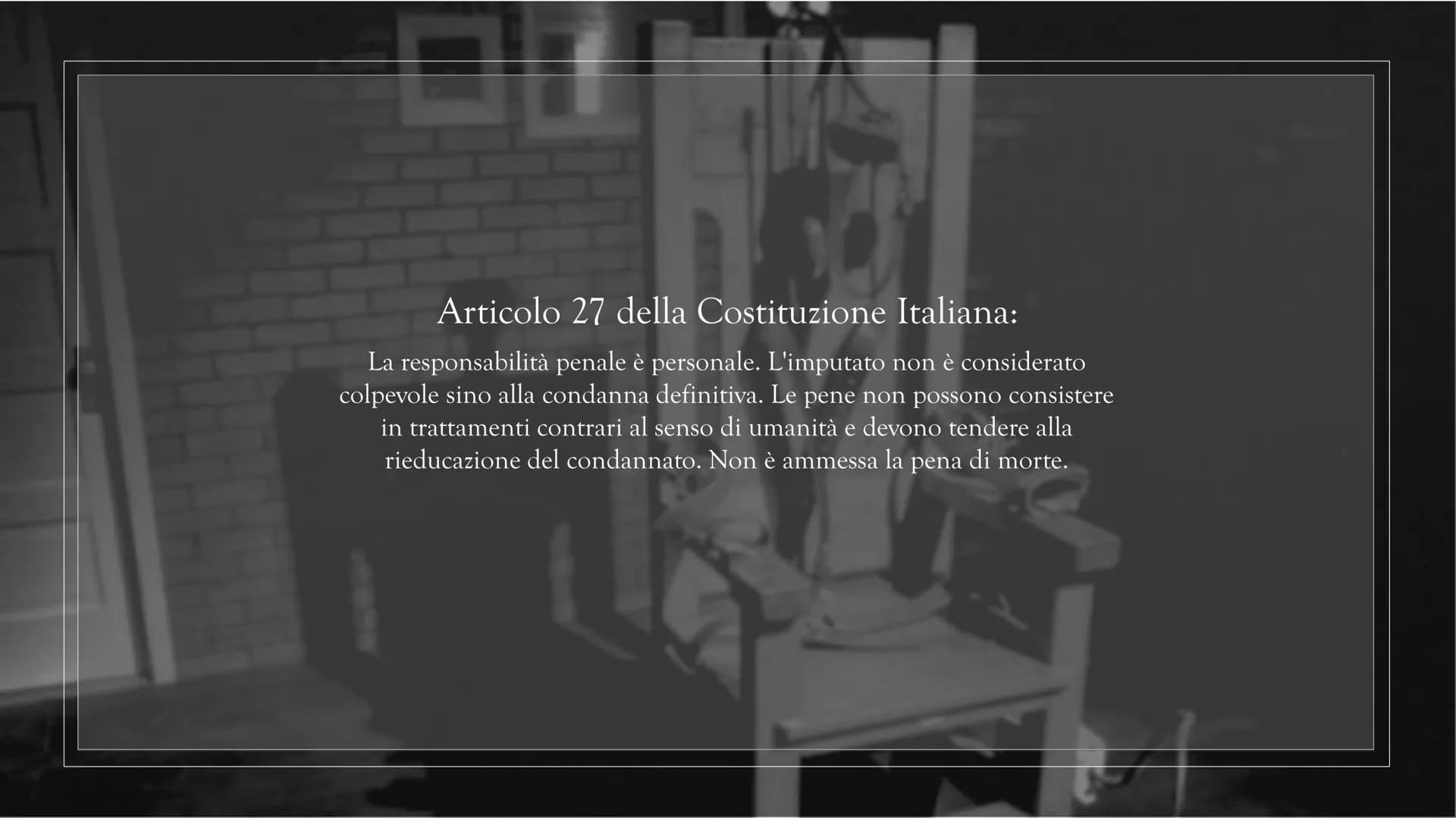 Tutto sulla Pena di Morte in Italia e nel Mondo: Riassunto e Ultima Esecuzione