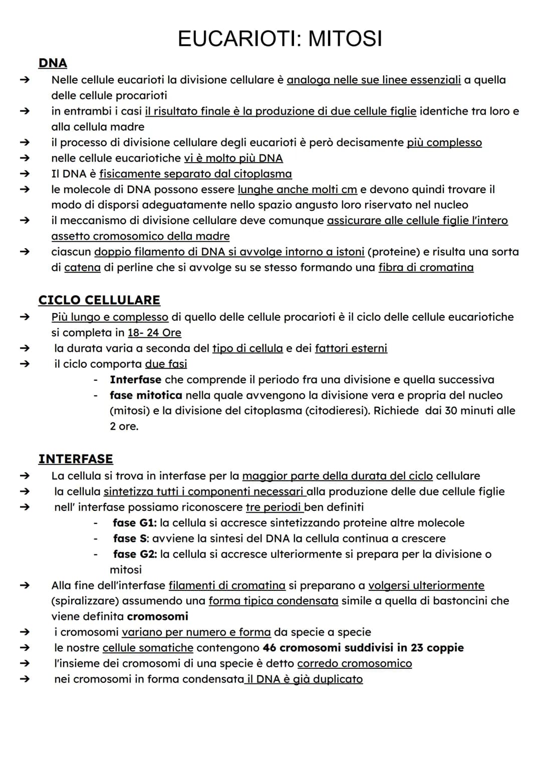 ↑
↑
DIVISIONE CELLULARE
Quando si riproducono, le cellule fanno una copia di se stesse dividendosi in due parti
dotate delle stesse componen