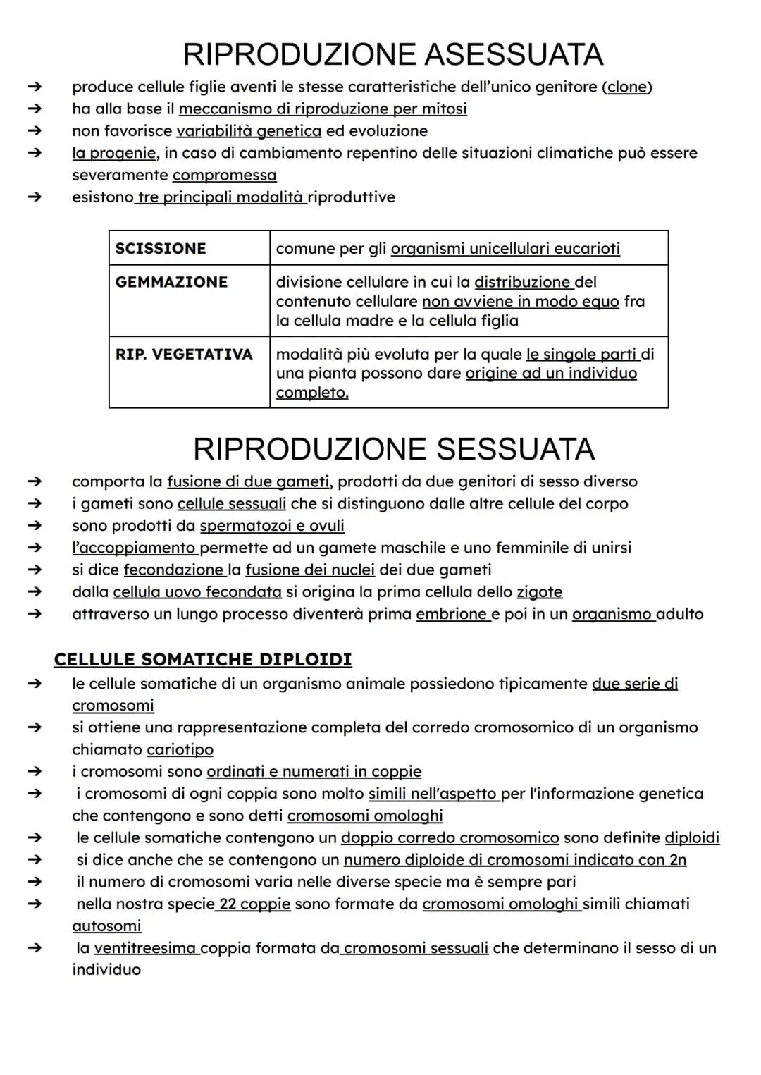 ↑
↑
DIVISIONE CELLULARE
Quando si riproducono, le cellule fanno una copia di se stesse dividendosi in due parti
dotate delle stesse componen
