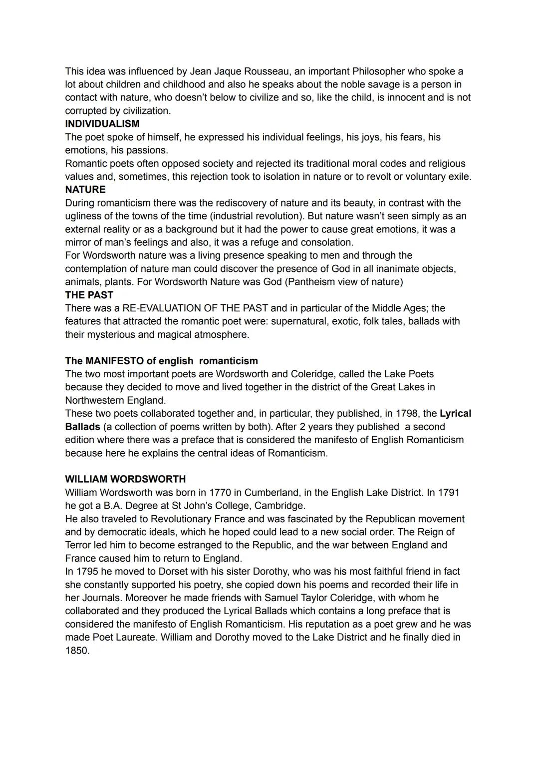 # ROMANTICISM
Romanticism is a new movement that was born at the end of the 18th century at the
beginning of the 19th century. It's an impor