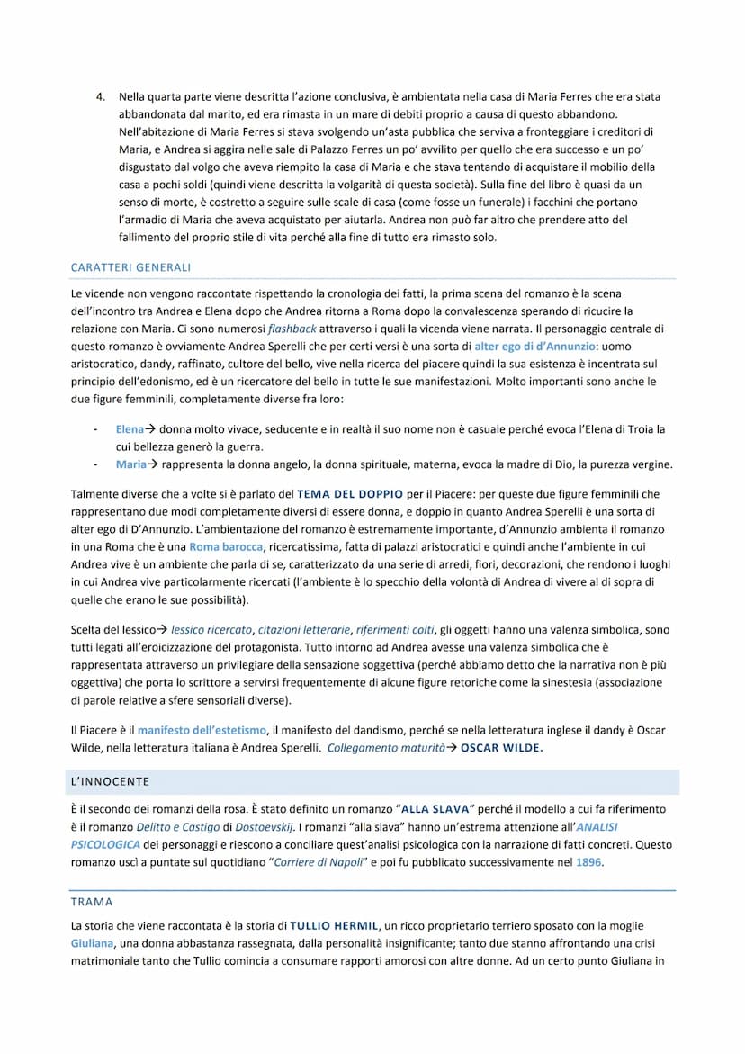 DECADENTISMO
Nella seconda metà dell'800, contemporaneamente all'affermazione del naturalismo, in Francia si assiste alla nascita
di un movi