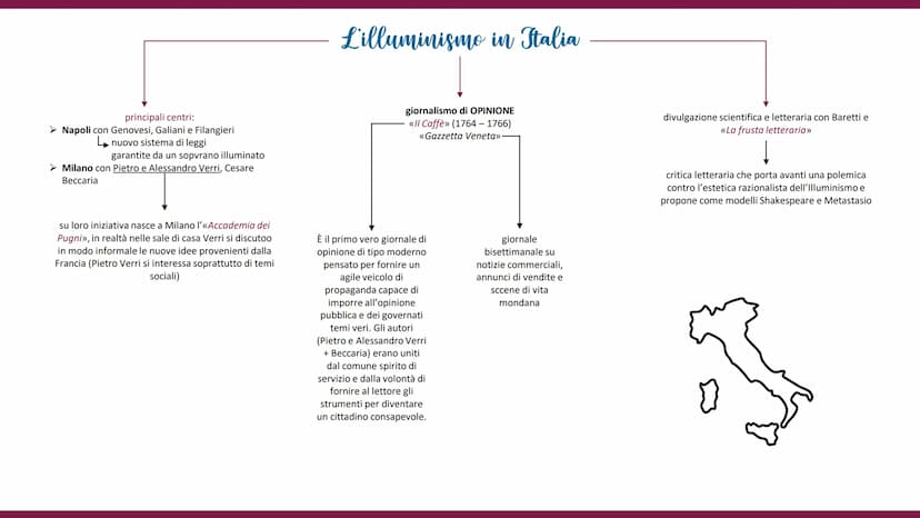 L'Illuminismo
e i massimi esponenti È un movimento culturale e filosofico che
nasce nei primi decenni del '700 in
Inghilterra e si diffonde 