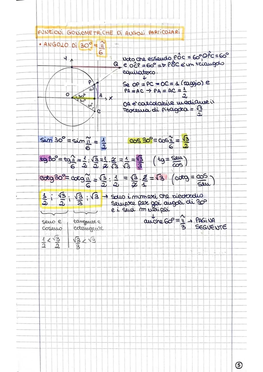 goniometria
O
x
360° 211
π
180°
90° 1
45°1
α
५
to
P
Angoli Orientati
d
A
4
2
ad
La lunghetta in cadiauti di m aveco corrispondente
un angolo