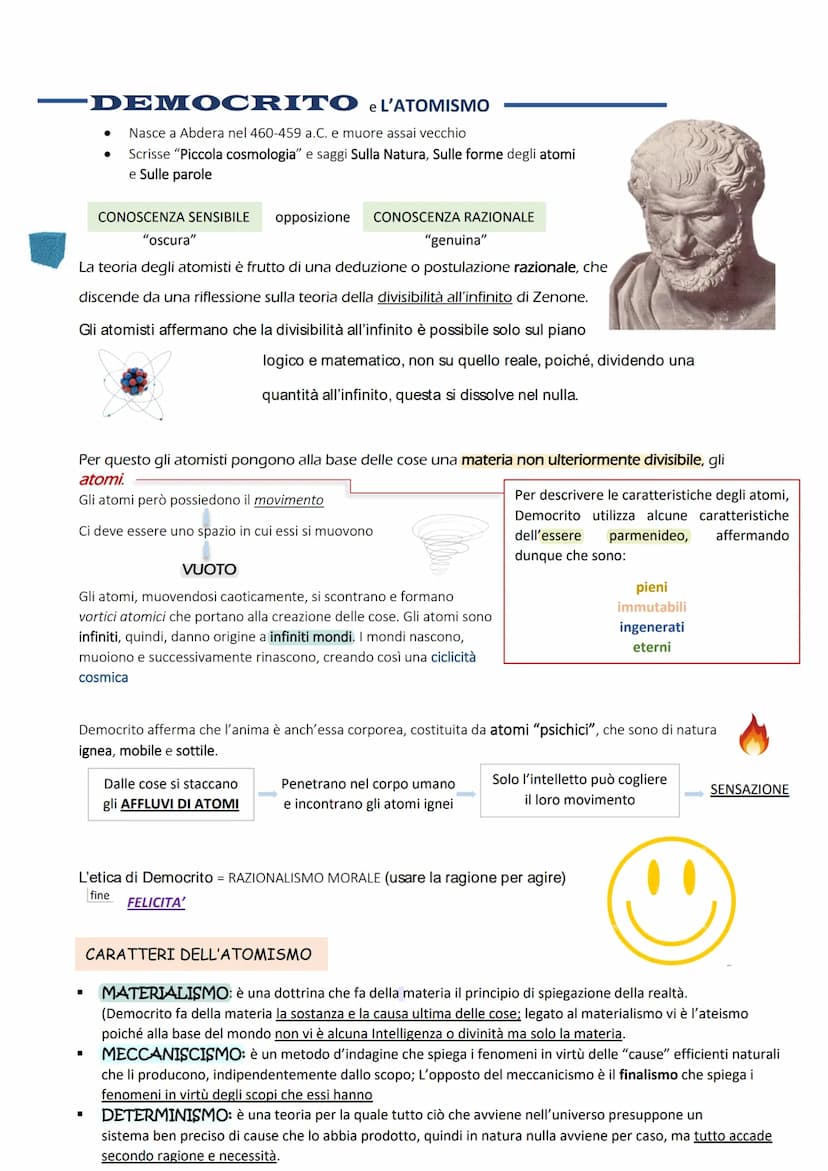 I FISICI PLURALISTI
I filosofi che vengono dopo Parmenide tornano ad interessarsi del problema della natura, tentando
di mettere insieme il 