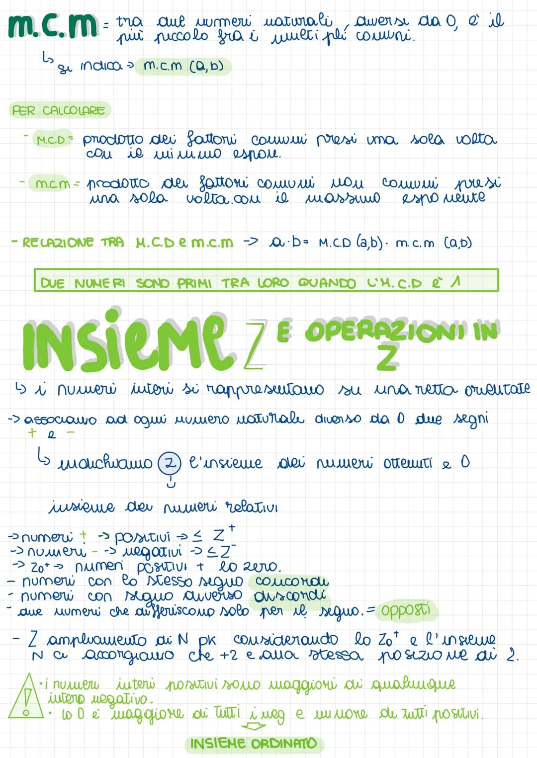 Ripasso numeki NATURALI
insiemi numeri interi e naturali
- тишиечі маturali
-> l'insieme si indica con la N
L> 0, 1, 2, 100,.
esiste sempre 