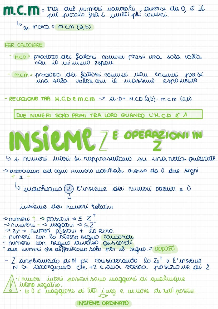 Ripasso numeki NATURALI
insiemi numeri interi e naturali
- тишиечі маturali
-> l'insieme si indica con la N
L> 0, 1, 2, 100,.
esiste sempre 
